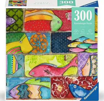 Ravensburger Ravensburger Puzzle Moment Splashy Fish Tiles Puzzle 300pcs