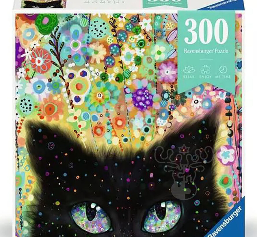 Ravensburger Puzzle Moment Kaleidoscope Kitty Puzzle 300pcs