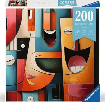 Ravensburger Ravensburger Puzzle Moment Happy Cubism Puzzle 200pcs