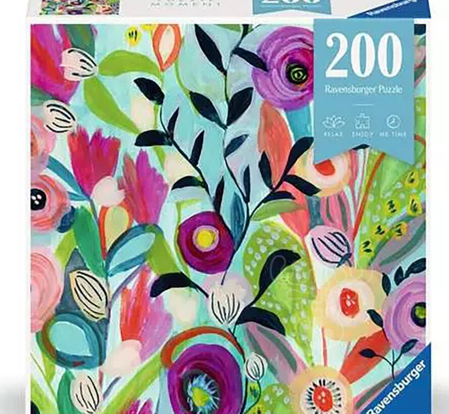 Ravensburger Puzzle Moment Bouquet Puzzle 200pcs