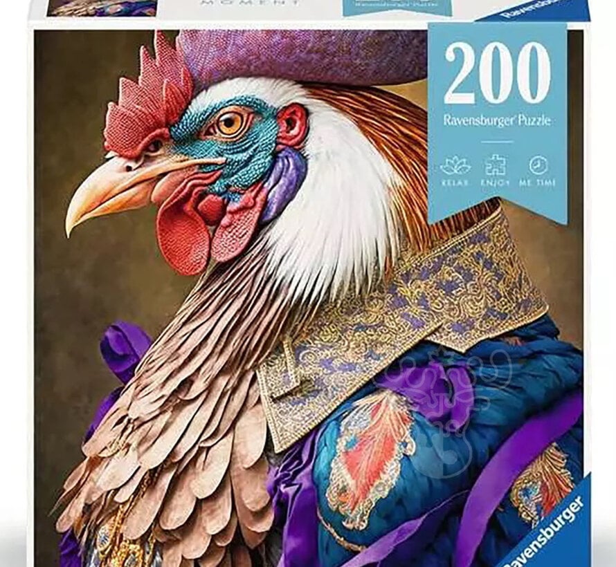 Ravensburger Puzzle Moment Rooster General Puzzle 200pcs