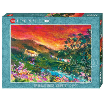 Heye Heye Felted Art: Washing Line Puzzle 1000pcs RETIRED