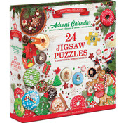 Eurographics Eurographics Christmas Delights Advent Calendar Puzzle 24 x 50pcs