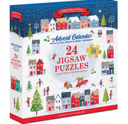 Eurographics Eurographics Christmas Town Advent Calendar Puzzle 24 x 50pcs