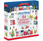 Eurographics Christmas Town Advent Calendar Puzzle 24 x 50pcs