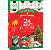 Eurographics Eurographics Christmas Whiskers Advent Calendar Puzzle 24 x 50pcs