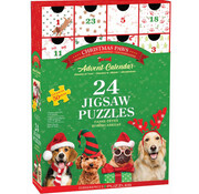 Eurographics Eurographics Christmas Paws Advent Calendar Puzzle 24 x 50pcs