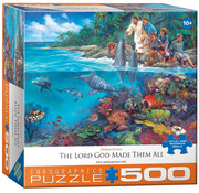 Eurographics Eurographics Greene: The Lord God Made Them All Large Pieces Puzzle 500pcs