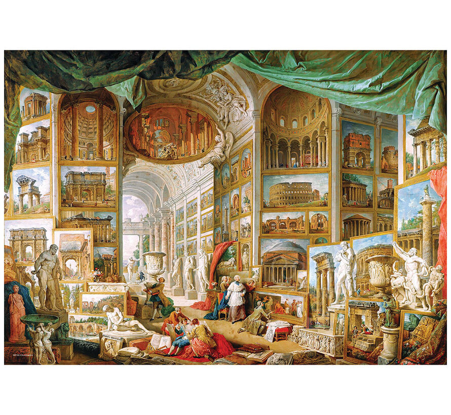Eurographics Fine Art Panini: Gallery of Views of Ancient Rome Puzzle 1000pcs