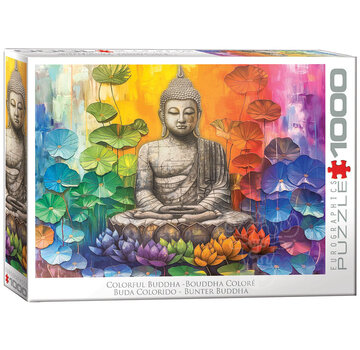 Eurographics Eurographics Colorful Buddha Puzzle 1000pcs