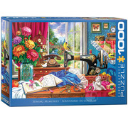 Eurographics Eurographics Artist Label Sewing Memories Puzzle 1000pcs