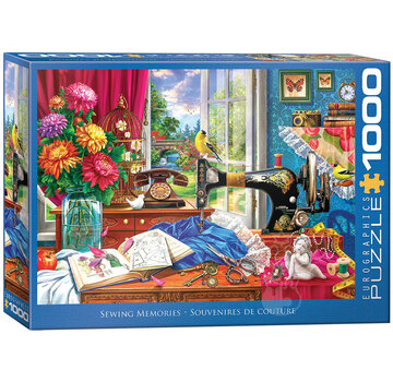 Eurographics Eurographics Artist Label Sewing Memories Puzzle 1000pcs