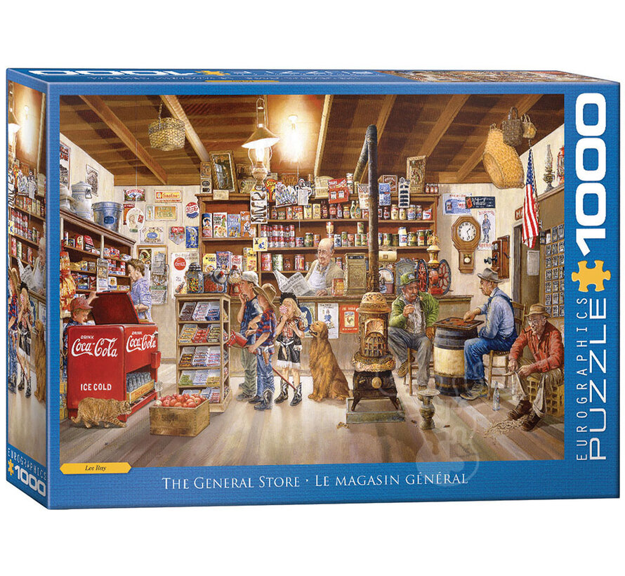 Eurographics Artist Label Ray: The General Store Puzzle 1000pcs