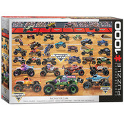 Eurographics Eurographics Monster Jam - Truck Lineup Puzzle 1000pcs