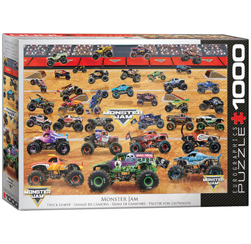 Eurographics Eurographics Monster Jam - Truck Lineup Puzzle 1000pcs