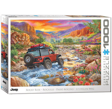 Eurographics Eurographics Jeep Rocky Ride Puzzle 1000pcs