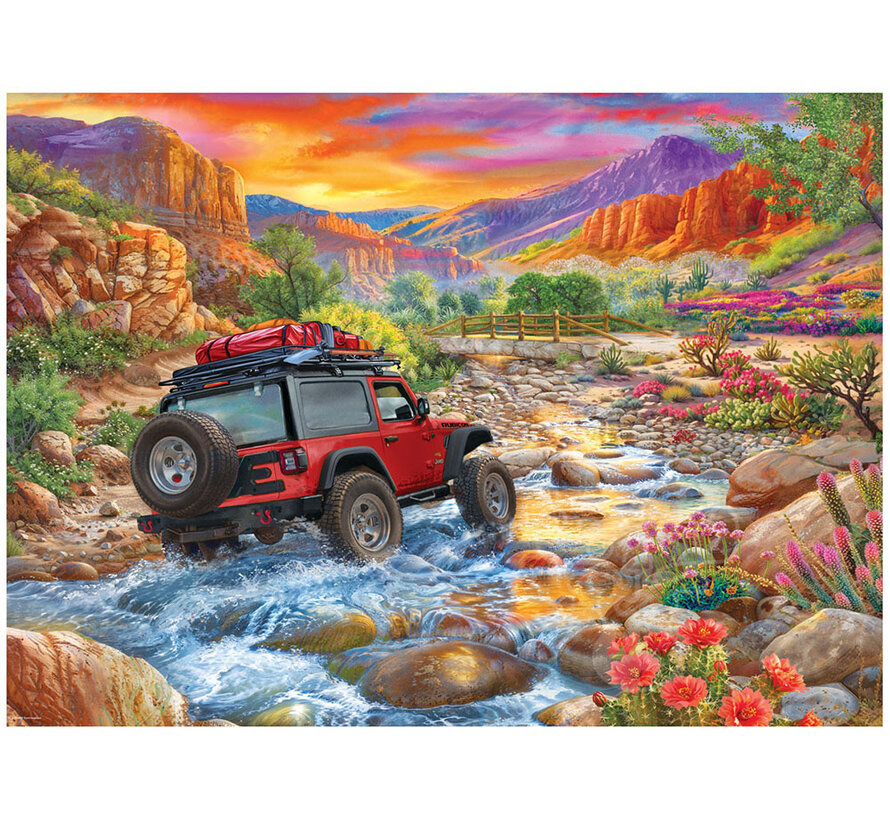 Eurographics Jeep Rocky Ride Puzzle 1000pcs