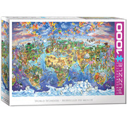 Eurographics Eurographics World Wonders Puzzle 1000pcs