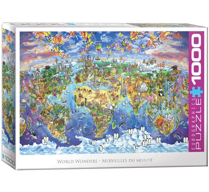 Eurographics World Wonders Puzzle 1000pcs
