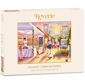 Reverie Puzzles Reverie Summer Christmas Market Puzzle 1000pcs