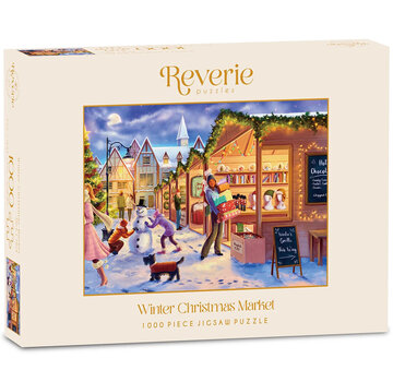 Reverie Puzzles Reverie Winter Christmas Market Puzzle 1000pcs