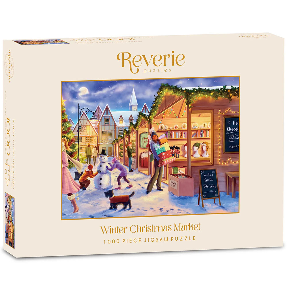 Reverie Winter Christmas Market Puzzle 1000pcs Puzzles Canada