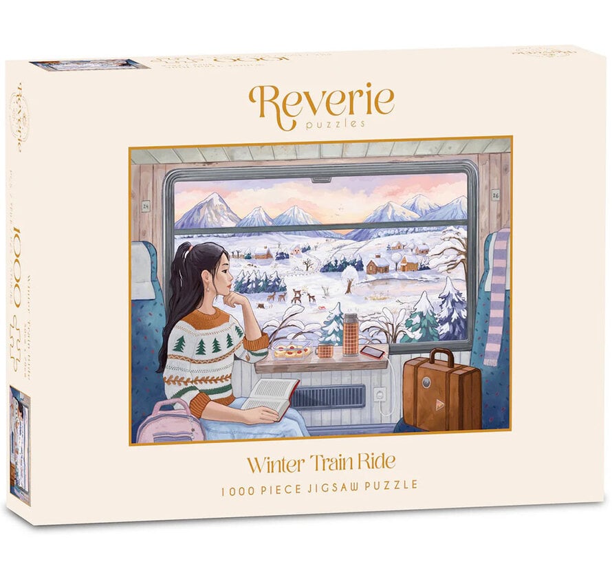 Reverie Winter Train Ride Puzzle 1000pcs