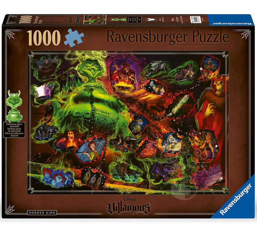 Ravensburger Disney Villainous: Horned King Puzzle 1000pcs