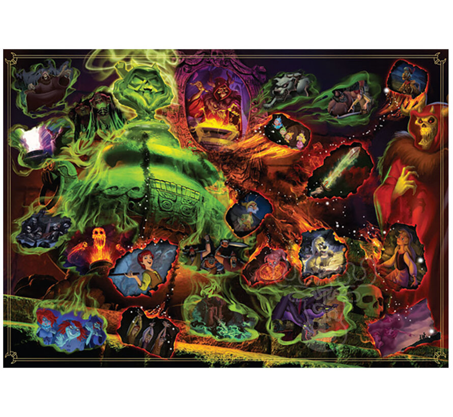 Ravensburger Disney Villainous: Horned King Puzzle 1000pcs