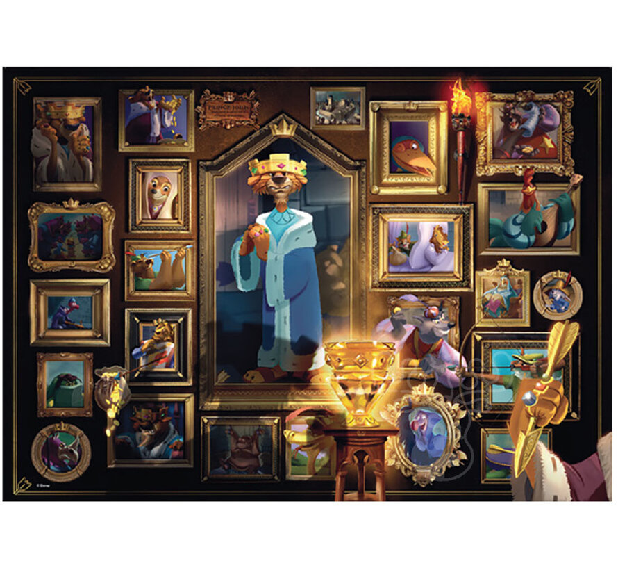 Ravensburger Disney Villainous: Prince John Puzzle 1000pcs