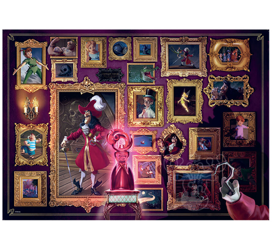 Ravensburger Disney Villainous: Captain Hook Puzzle 1000pcs