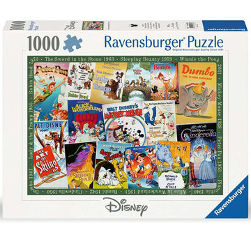 Ravensburger Ravensburger Disney Vintage Movie Posters Puzzle 1000pcs