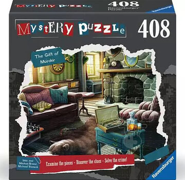 Ravensburger Ravensburger Mystery Puzzle: The Gift of Murder Puzzle 408pcs