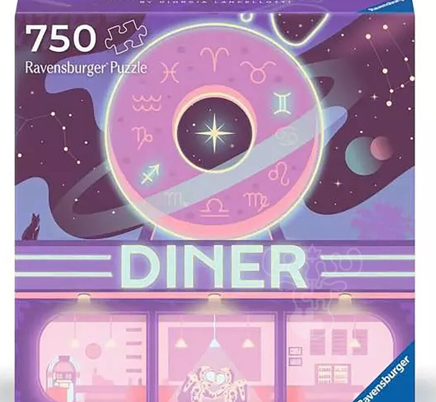 Ravensburger Art & Soul: Astrological Diner Puzzle 750pcs