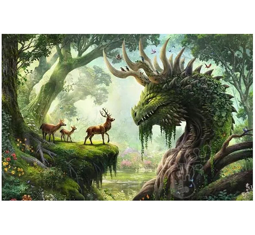 Ravensburger The Forest Dragon Awakes Puzzle 3000pcs