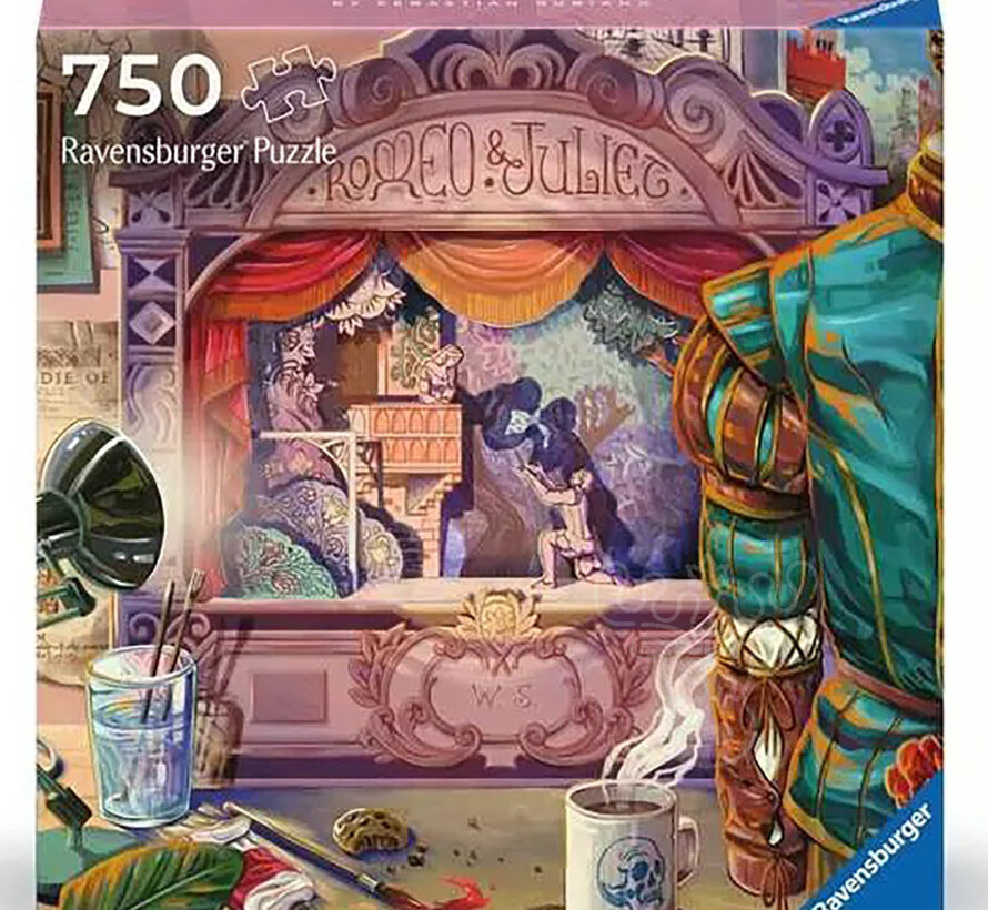 Ravensburger Art & Soul: Romeo & Juliet Puzzle 750pcs