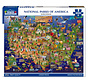 White Mountain National Parks Map Puzzle 1000pcs
