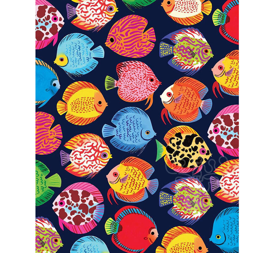 White Mountain Tropical Fish Puzzle 500pcs