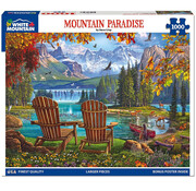 White Mountain White Mountain Mountain Paradise Puzzle 1000pcs