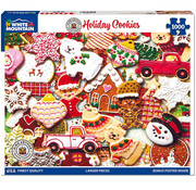 White Mountain White Mountain Holiday Cookies-King Arthur Flour Puzzle 1000pcs