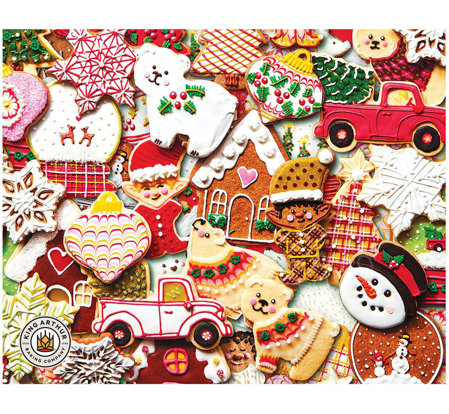 White Mountain Holiday Cookies-King Arthur Flour Puzzle 1000pcs