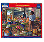 White Mountain Vintage Classroom Puzzle 1000pcs