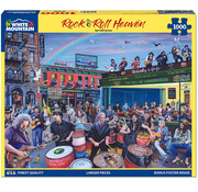 White Mountain White Mountain Rock and Roll Heaven Puzzle 1000pcs