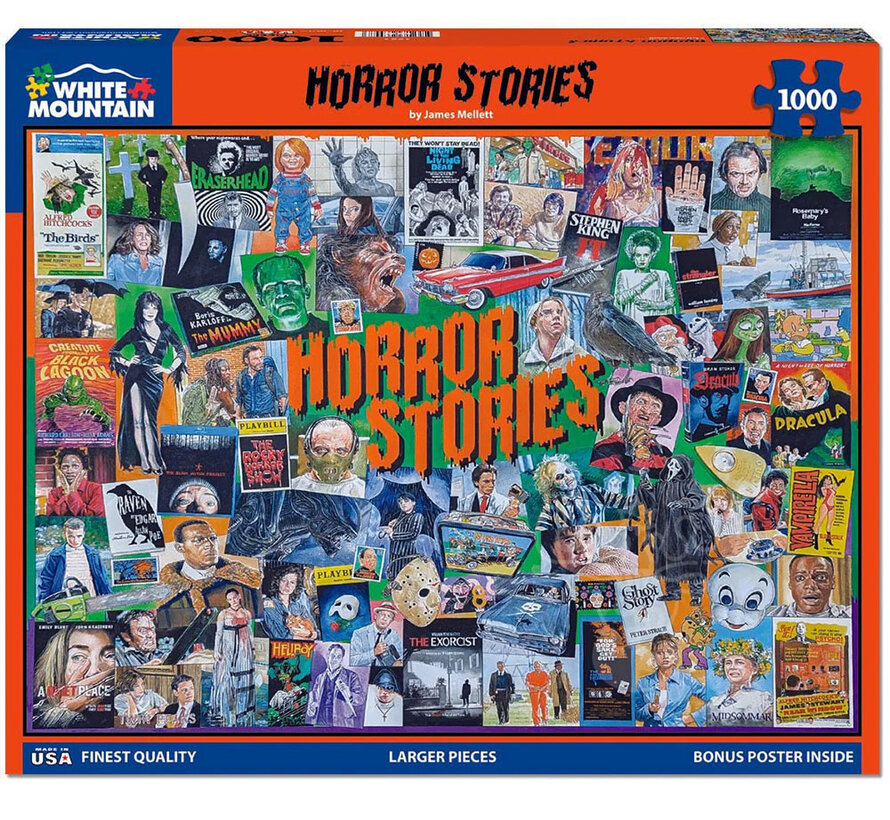 White Mountain Horror Stories Puzzle 1000pcs