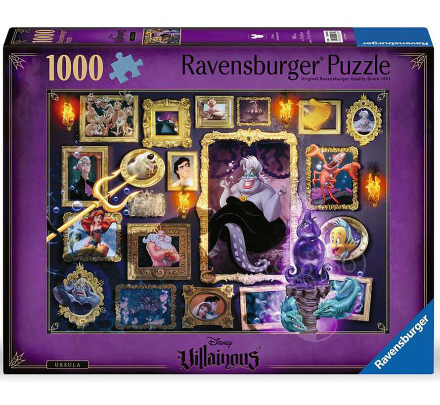 Ravensburger Disney Villainous: Ursula Puzzle 1000pcs