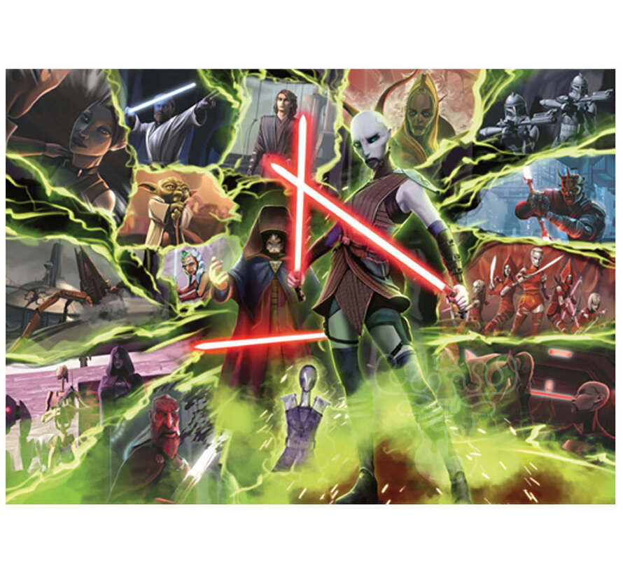 Ravensburger Star Wars Villainous: Asajj Ventress Puzzle 1000pcs