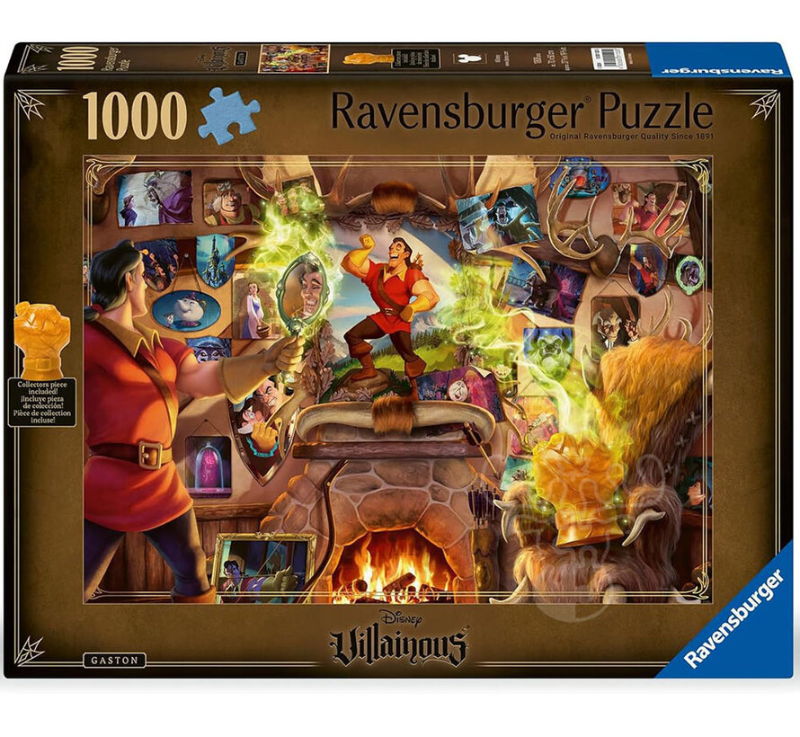 Ravensburger Disney Villainous: Gaston Puzzle 1000pcs