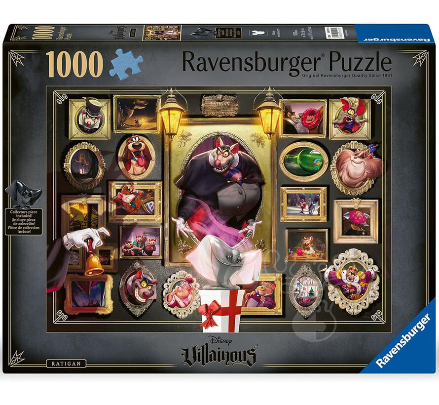 Ravensburger Disney Villainous: Ratigan Puzzle 1000pcs
