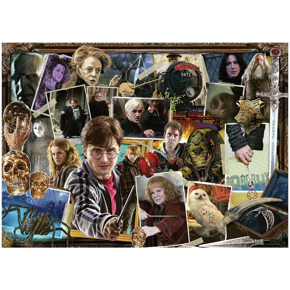 Puzzle Harry Potter And The Deathly Hallows Ravensburger-16749 1000 Pieces Jigsaw Puzzles - Posters, Cinema, Advertising - Jigsaw Puzzle