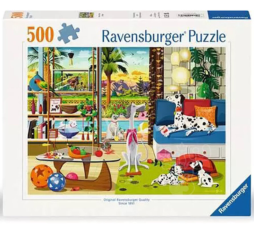 Ravensburger Pets of Palm Springs Puzzle 500pcs